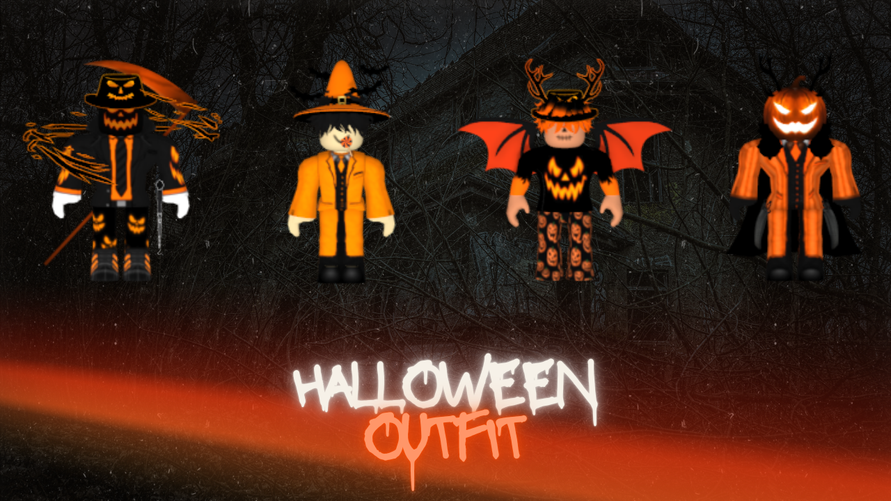 Top 4 Modelos de Outfits de Halloween para Homens no Roblox